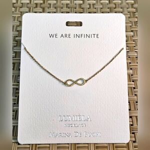🌸 WE ARE INFINITE Script Name Chain Necklace 🌸